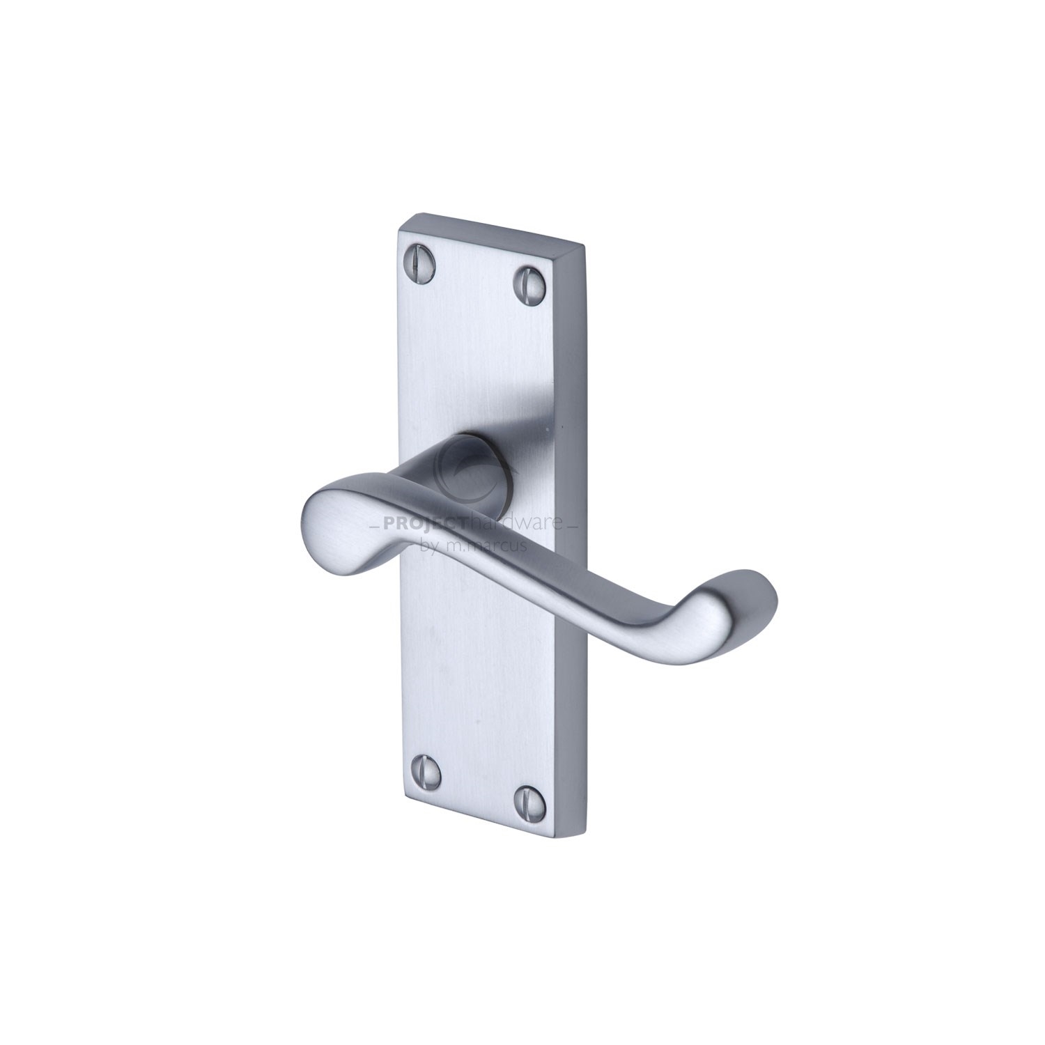 Project Hardware Door Handle Lever Latch Malvern Short Design