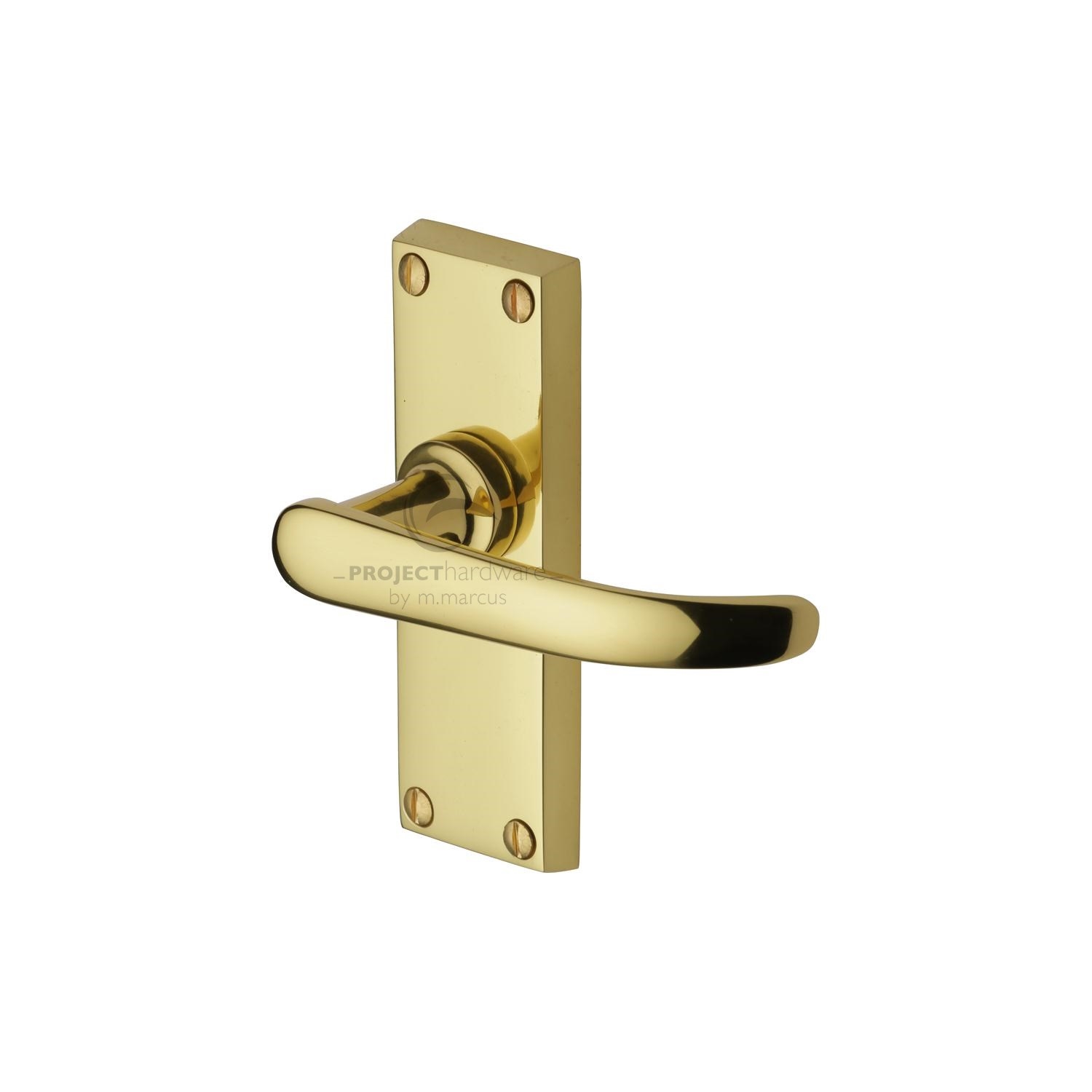 Project Hardware Door Handle Lever Latch Avon Short Design