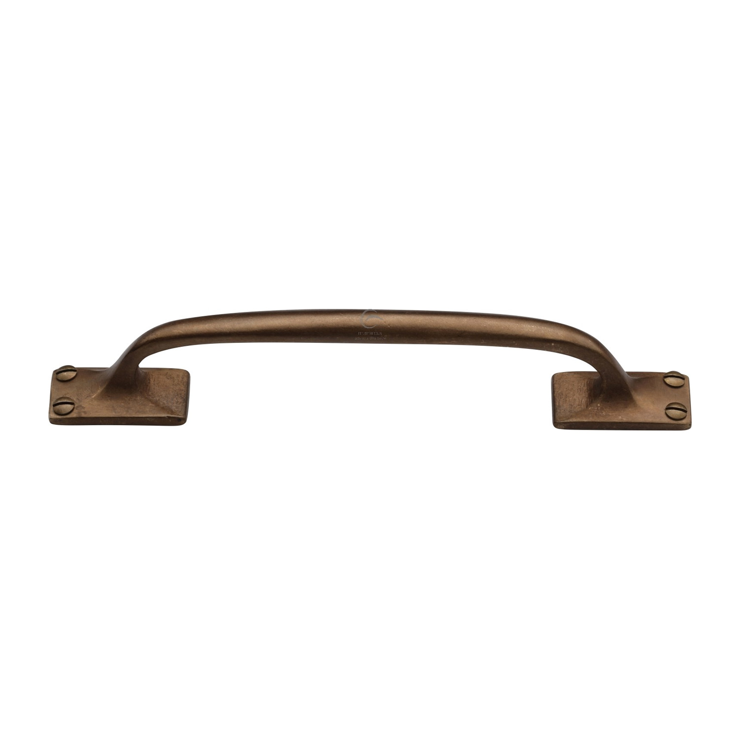 Solid Bronze Cabinet Pull Cranked Design 210mm