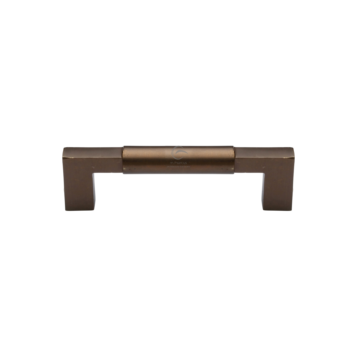 Solid Bronze Door Pull Bauhaus Design 203mm