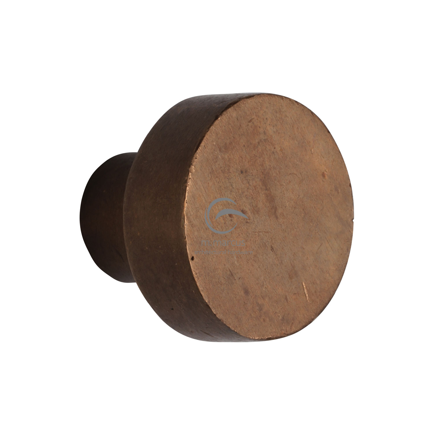 Solid Bronze Cabinet Knob Helios Design 32mm