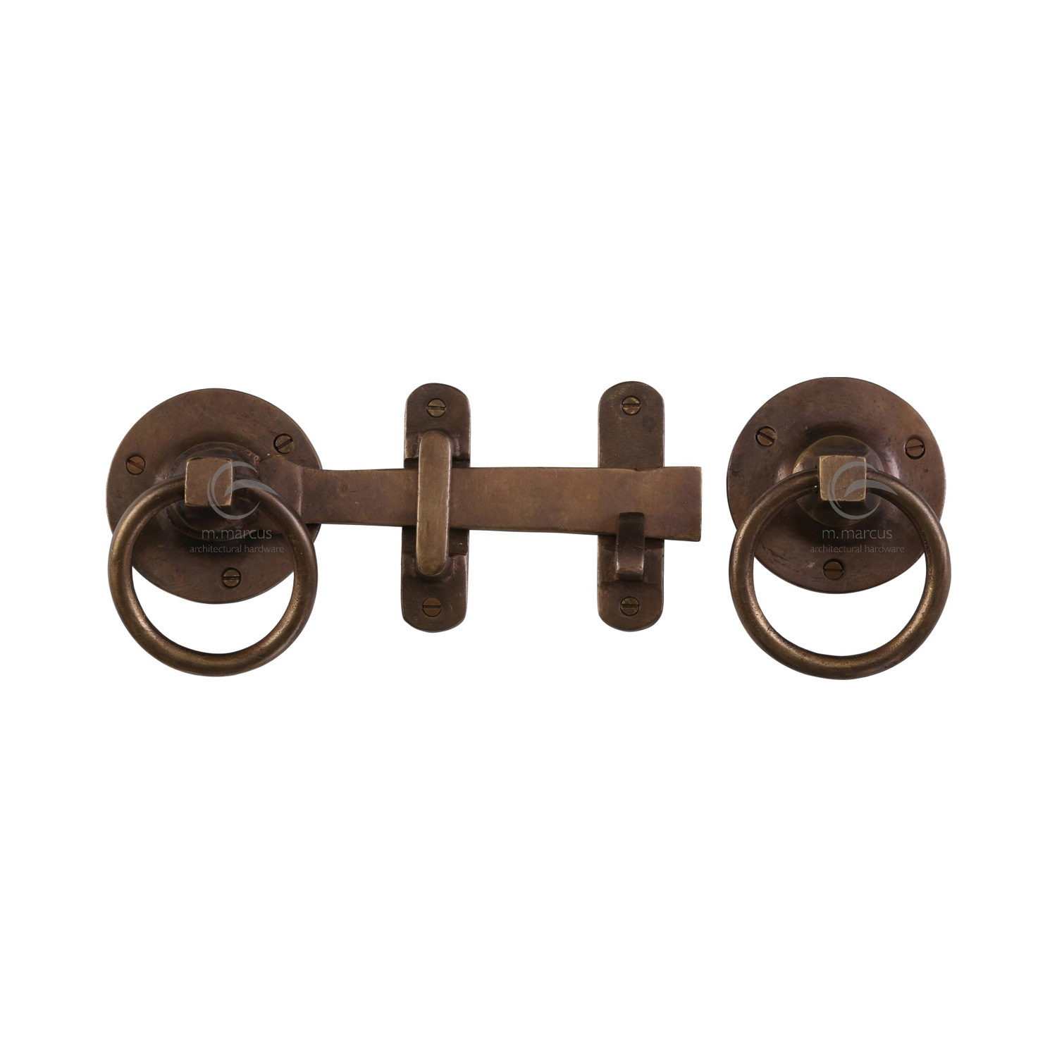 Solid Bronze Ring Handle Gate Latch