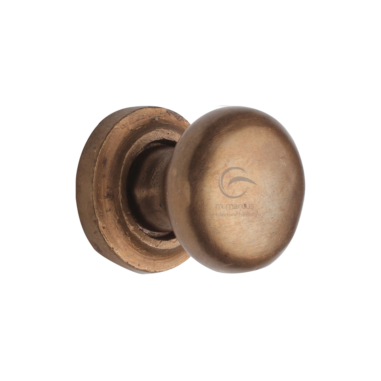 Solid Bronze Cabinet Knob Round Design 25mm
