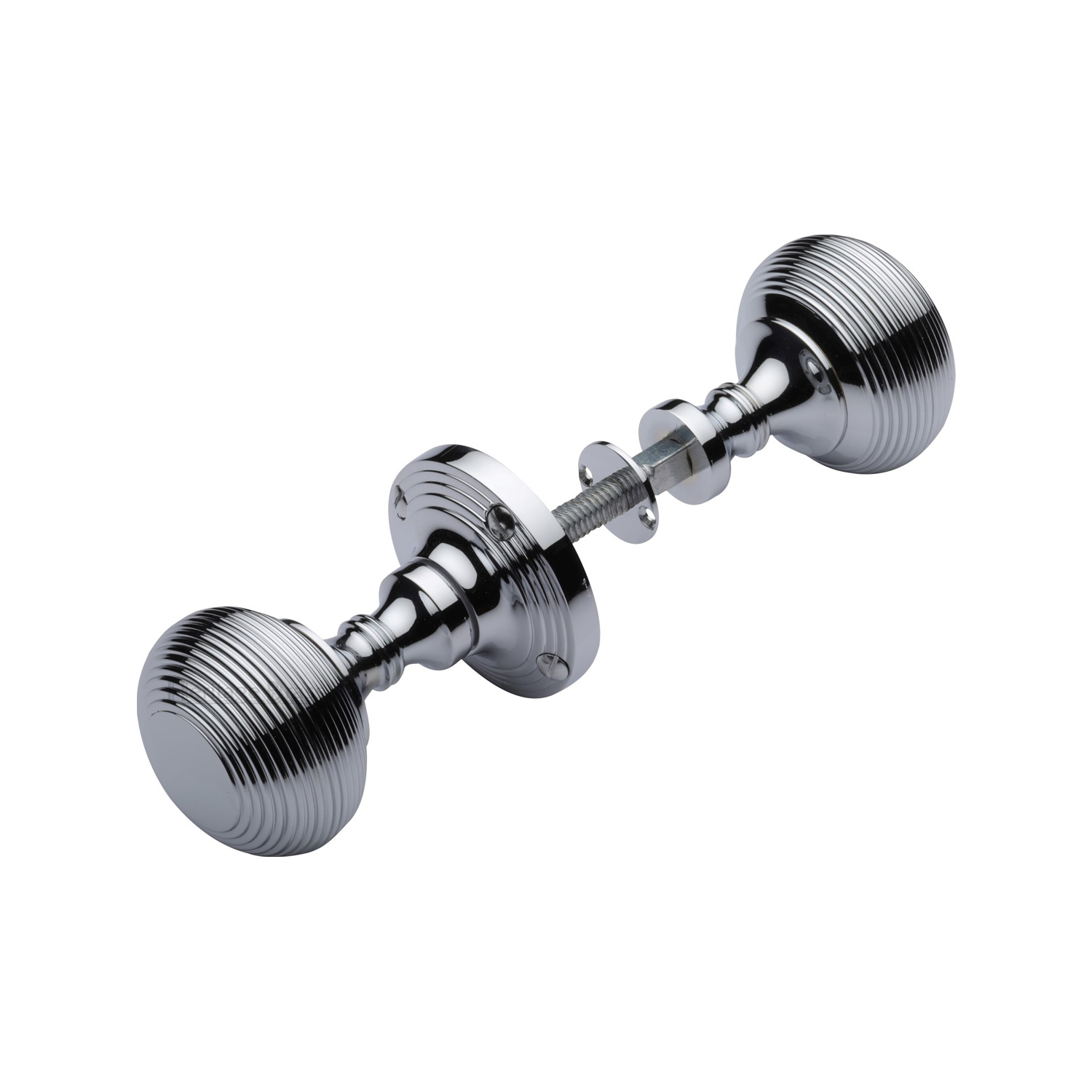 Heritage Brass Reeded Rim Knob