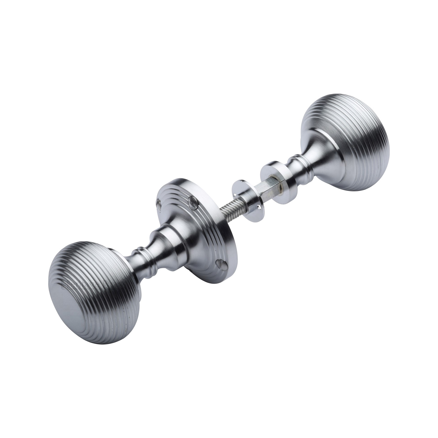 Heritage Brass Reeded Rim Knob