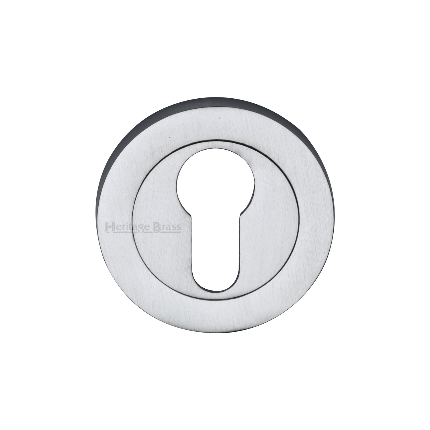 Heritage Brass Euro Profile Cylinder Escutcheon