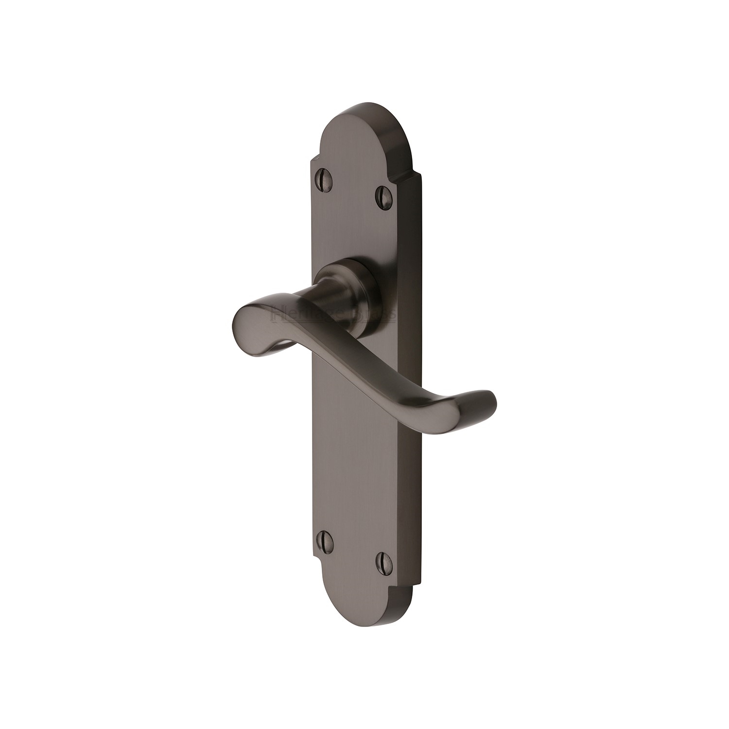 Heritage Brass Door Handle Lever Latch Savoy Design