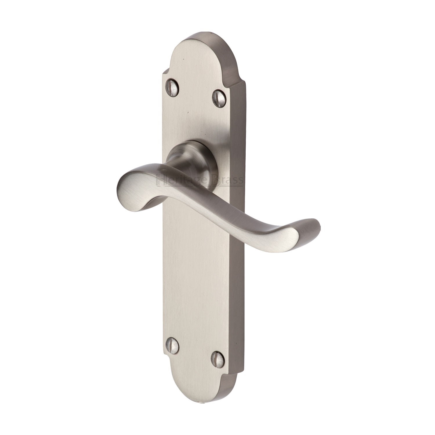 Heritage Brass Door Handle Lever Latch Savoy Design