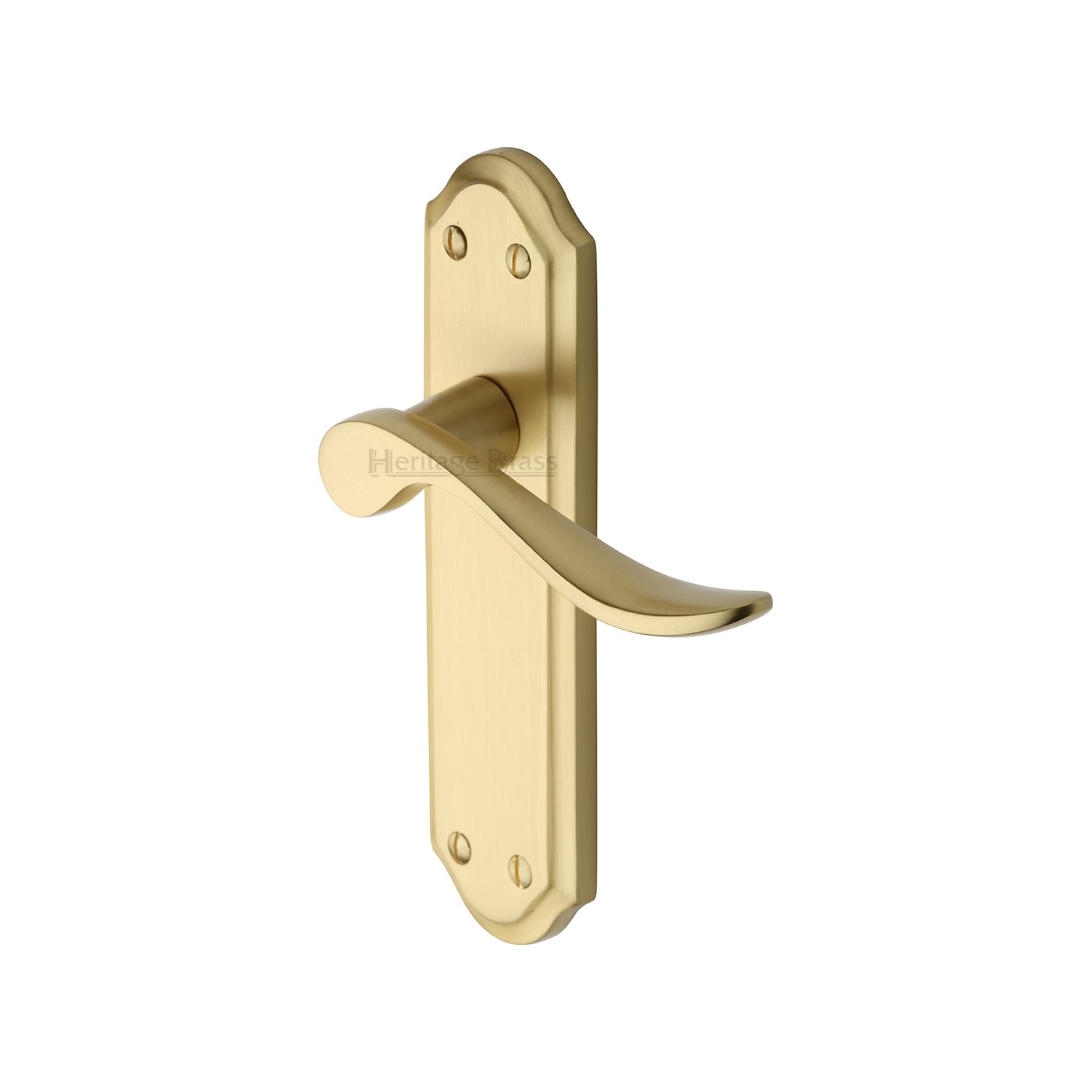 Heritage Brass Door Handle Lever Latch Sandown Design