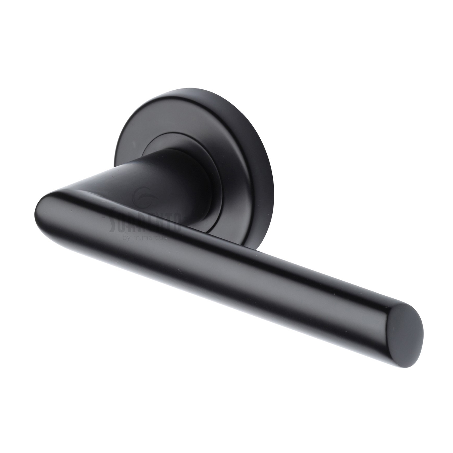 Sorrento Door Handle Lever Latch on Round Rose Design