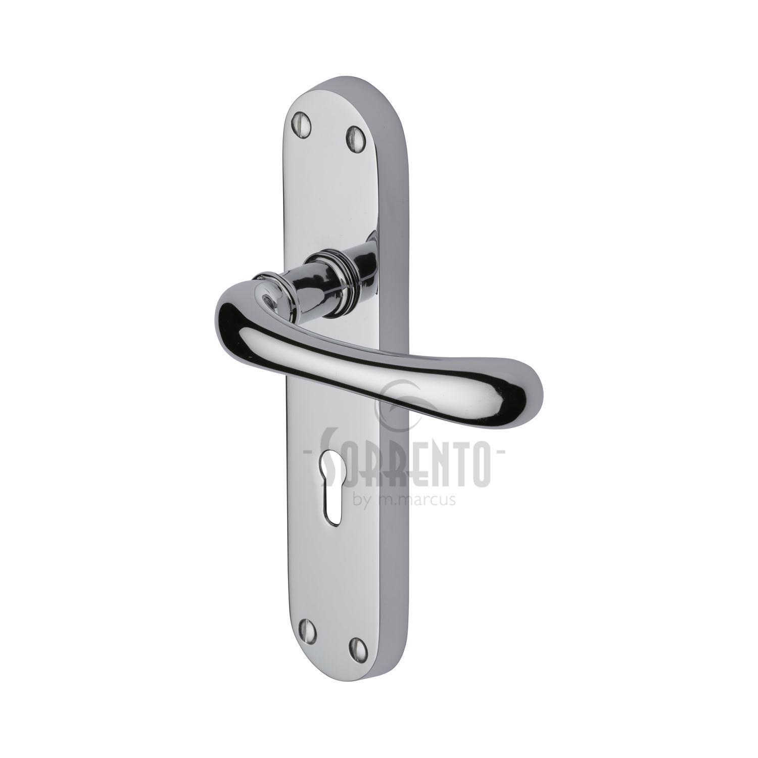 Sorrento Door Handle Lever Lock Donna Design