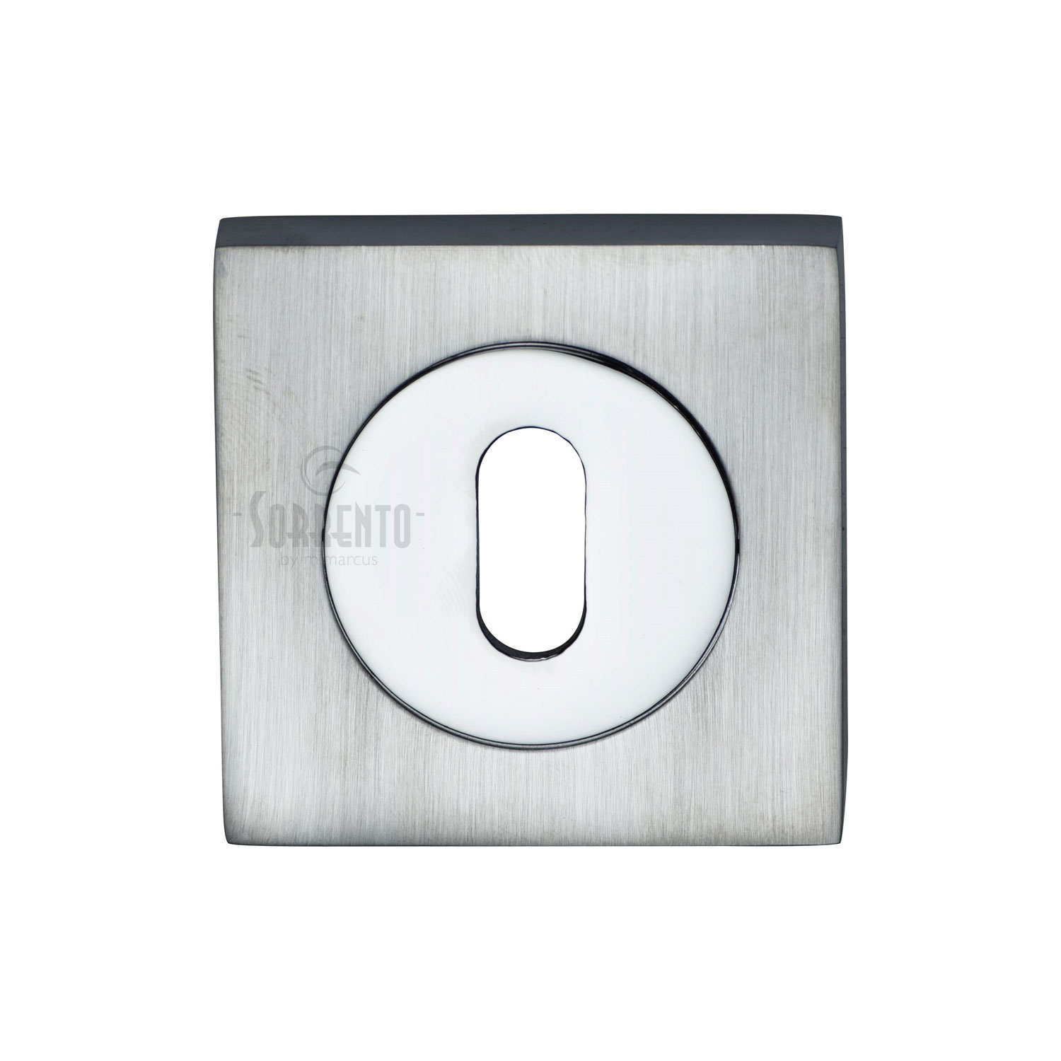 Sorrento Keyhole Square Escutcheon