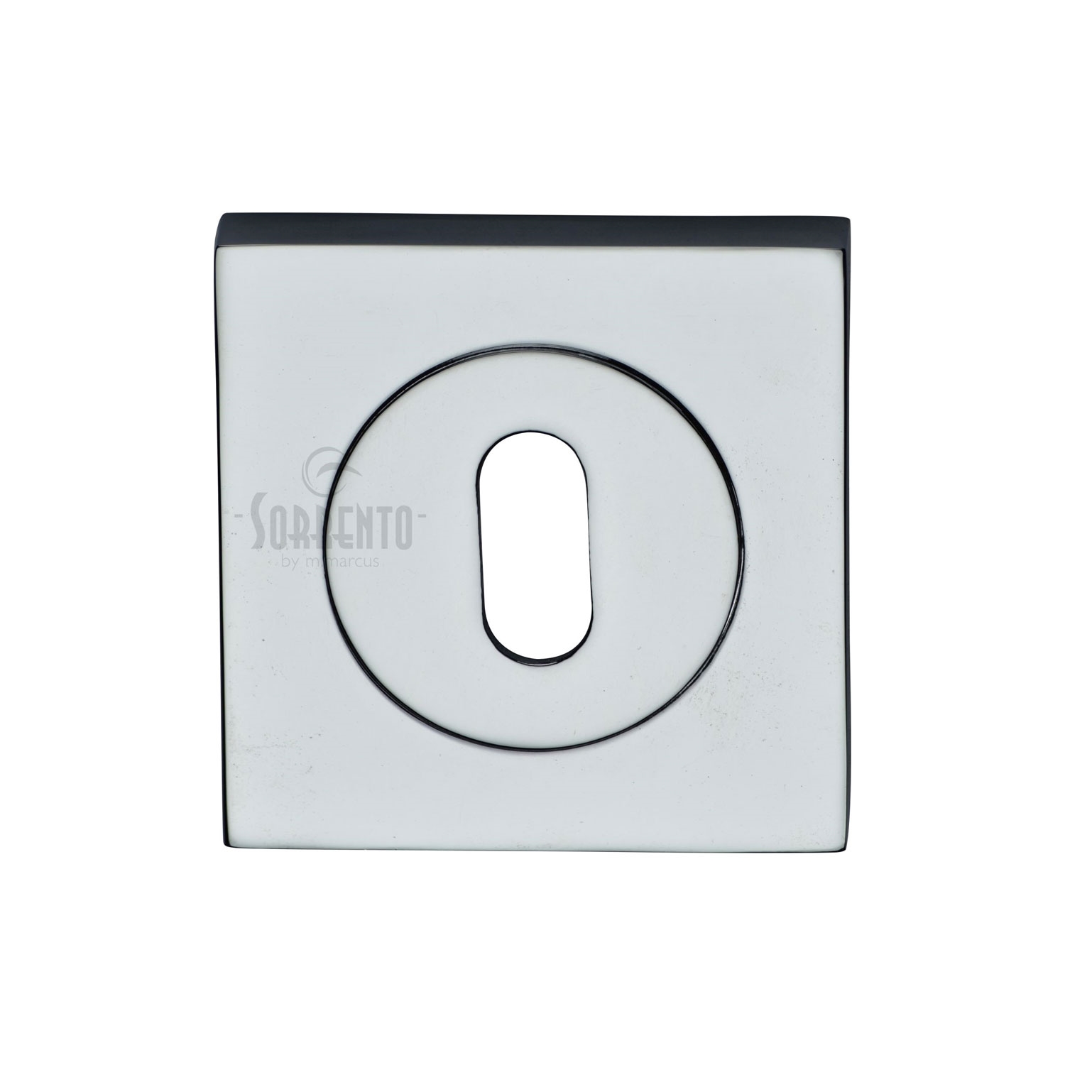 Sorrento Keyhole Square Escutcheon