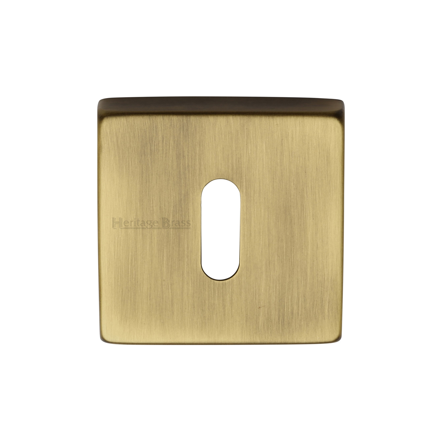 Heritage Brass Square Key Escutcheon