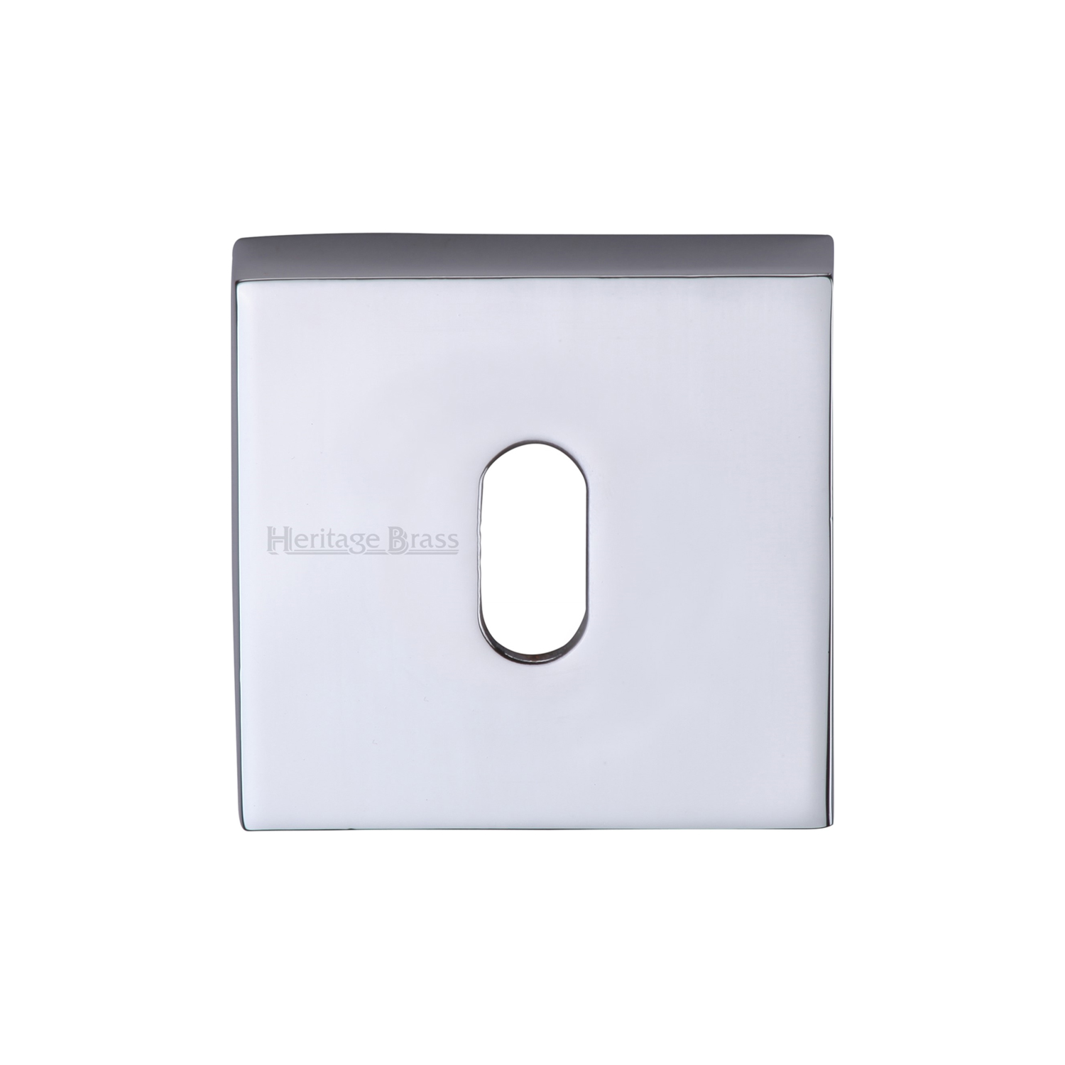 Heritage Brass Square Key Escutcheon