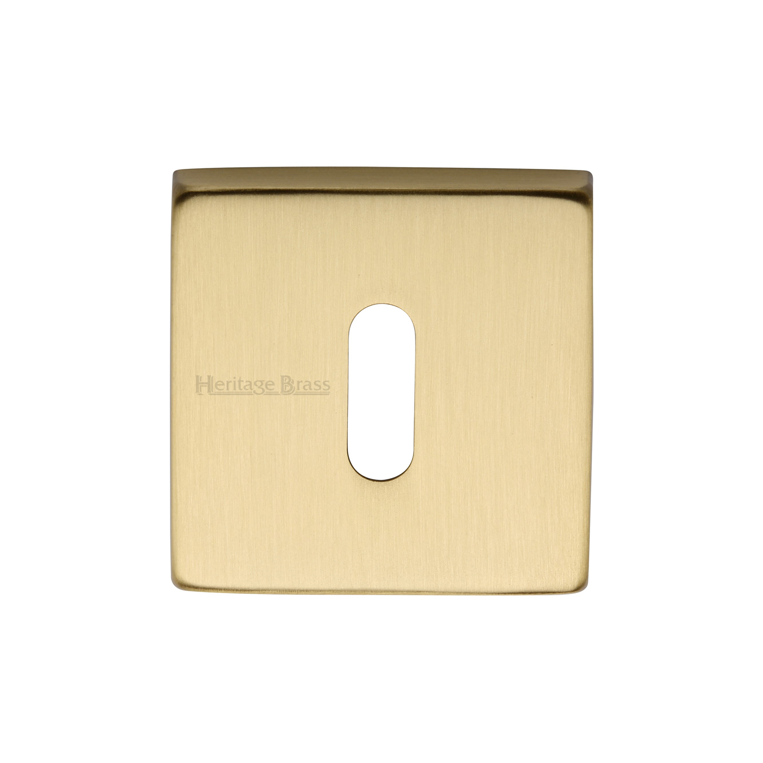 Heritage Brass Square Key Escutcheon