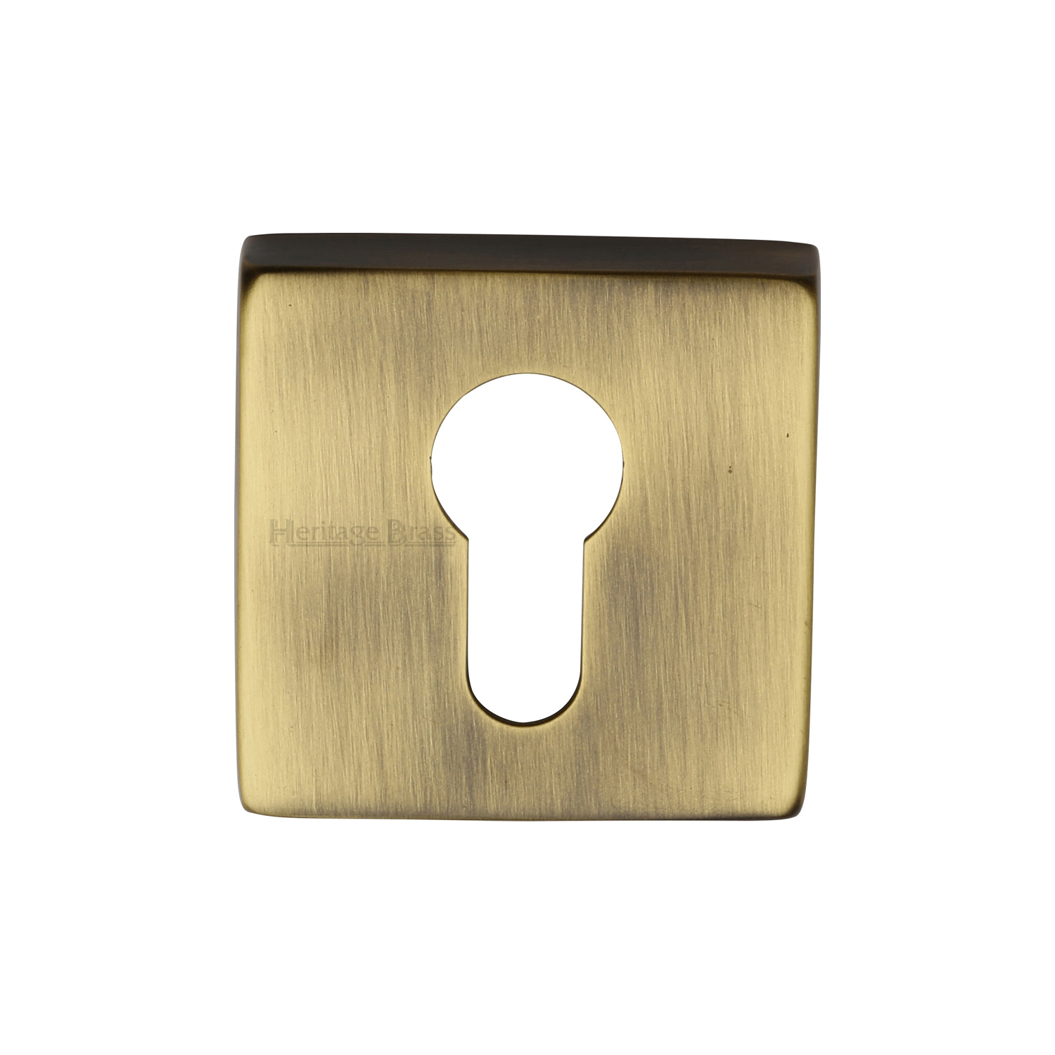 Heritage Brass Euro Profile Cylinder Escutcheon