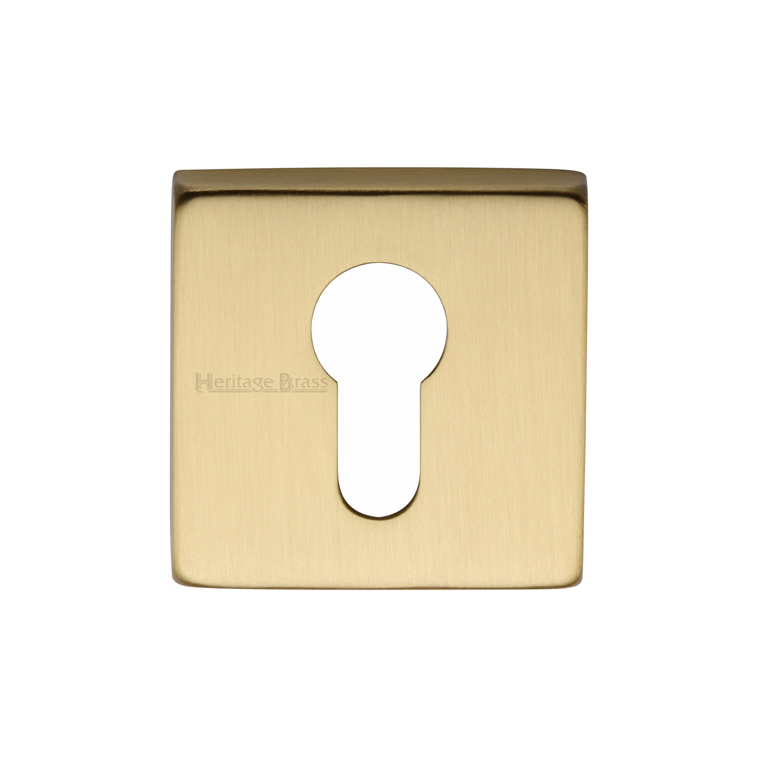 Heritage Brass Euro Profile Cylinder Escutcheon