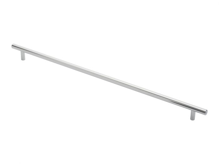 T Bar Cabinet Handle 12mm - Polished Chrome