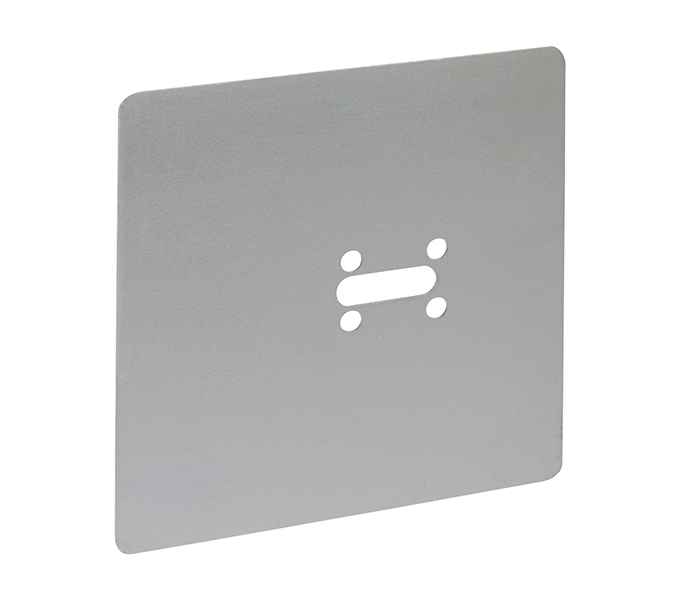 Retro Fit Cubicle Lock Replacement Cover Plate - 150 x 150mm