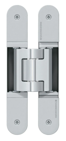TECTUS ENERGY 3D Adjustable Concealed Hinge 200 x 32mm 120KG - SW175 Bronze Finish Light