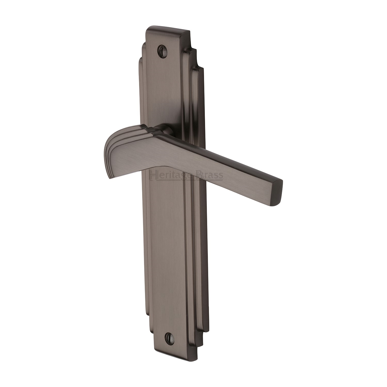Heritage Brass Door Handle Lever Latch Tiffany Design