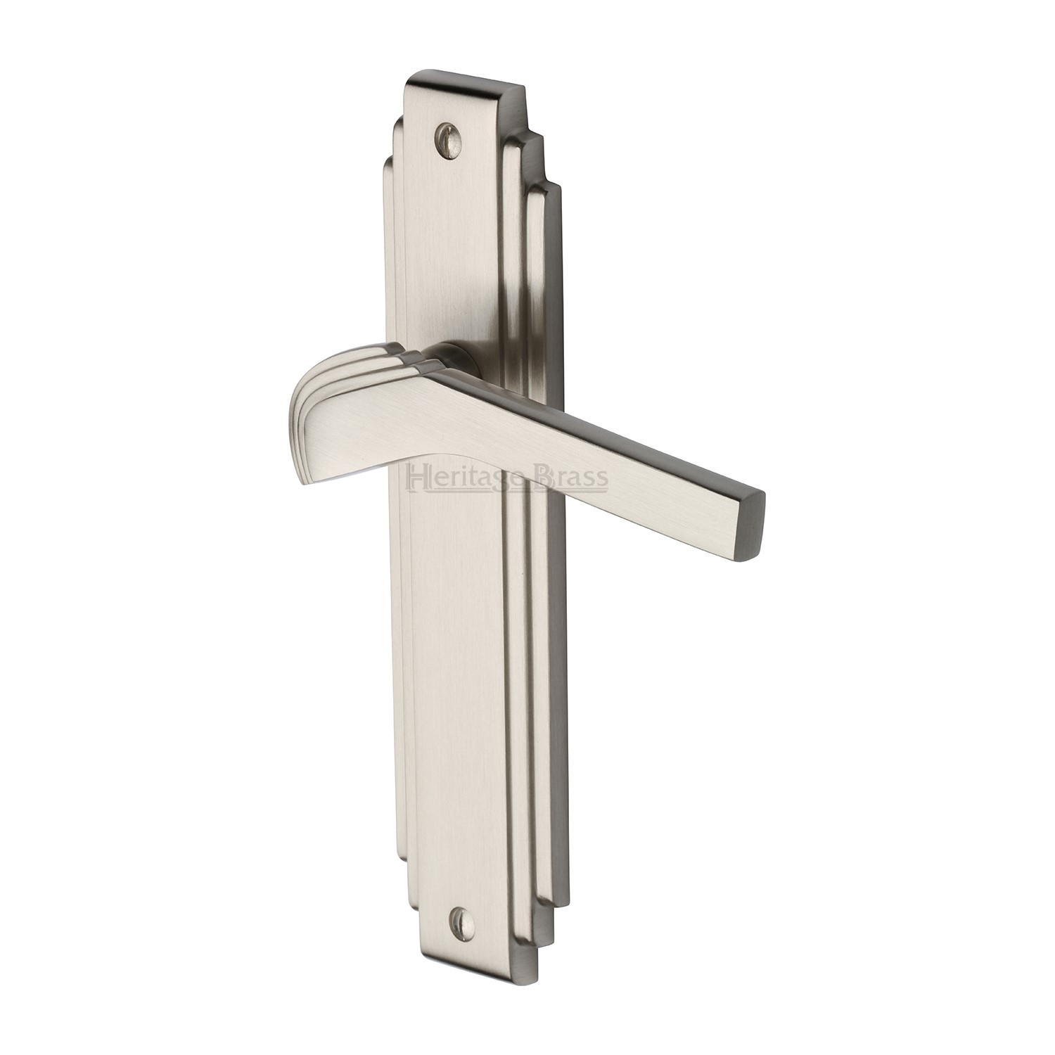 Heritage Brass Door Handle Lever Latch Tiffany Design