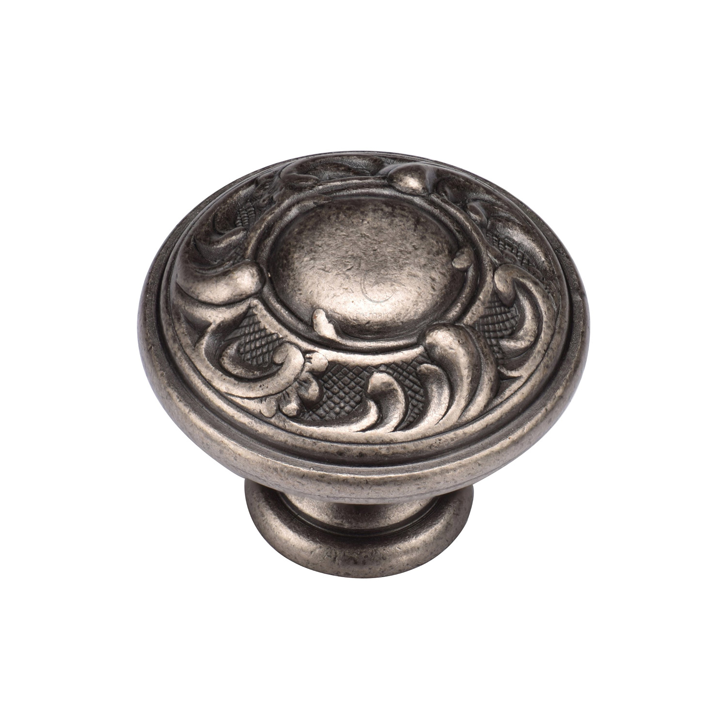 Decorated Round Knob 035mm