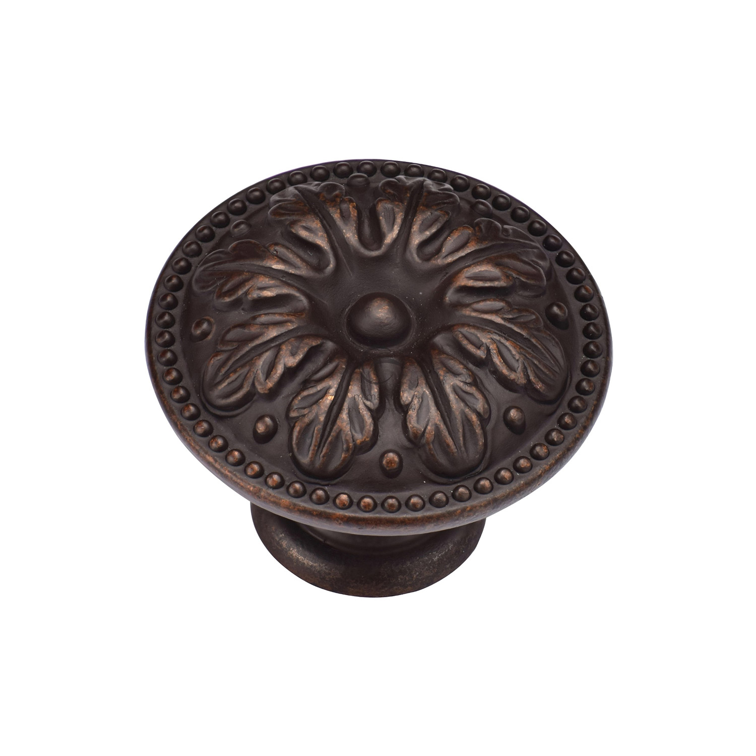 Floral Round Knob 035mm