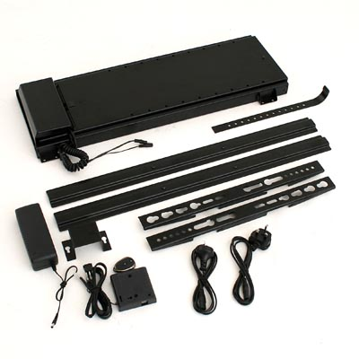 LED TV 3-Section Telescopic Lift - inc Remote & RF Manual Switch - 1000mm Travel