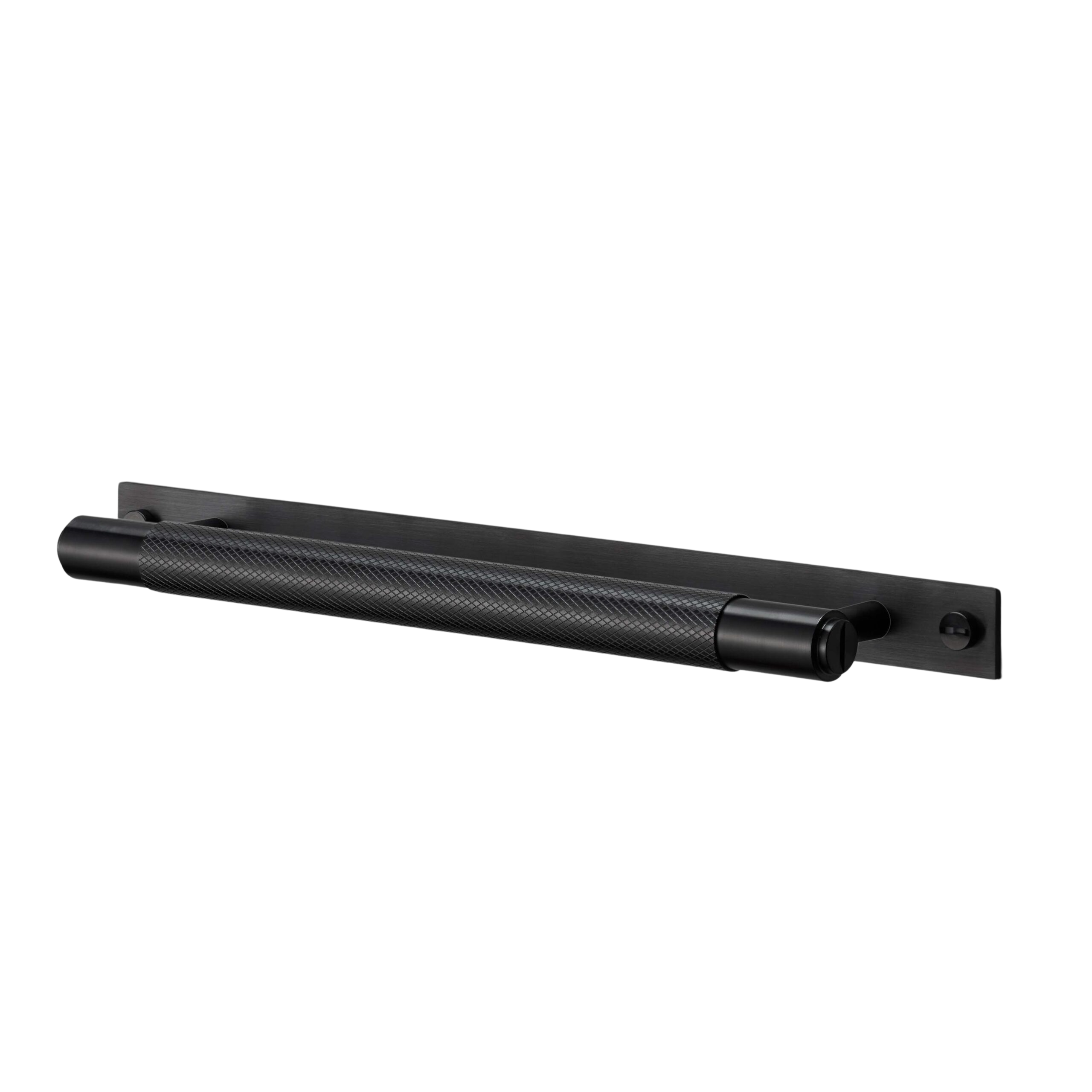 Knurled Small Pull Bar 160mm on Plate