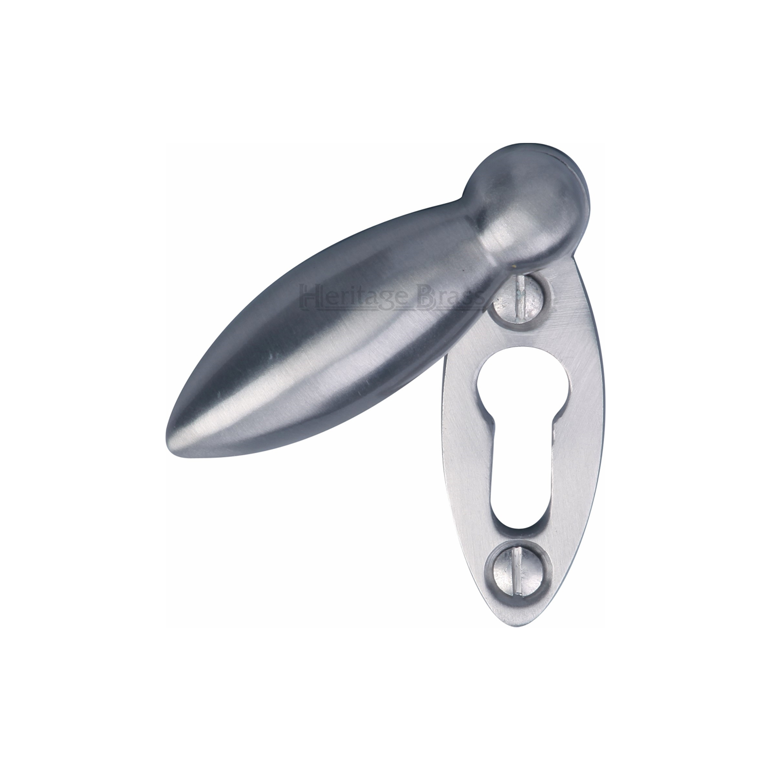 Heritage Brass Covered Keyhole Oval