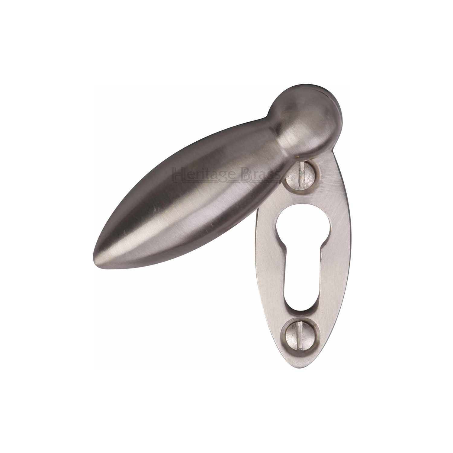 Heritage Brass Covered Keyhole Oval