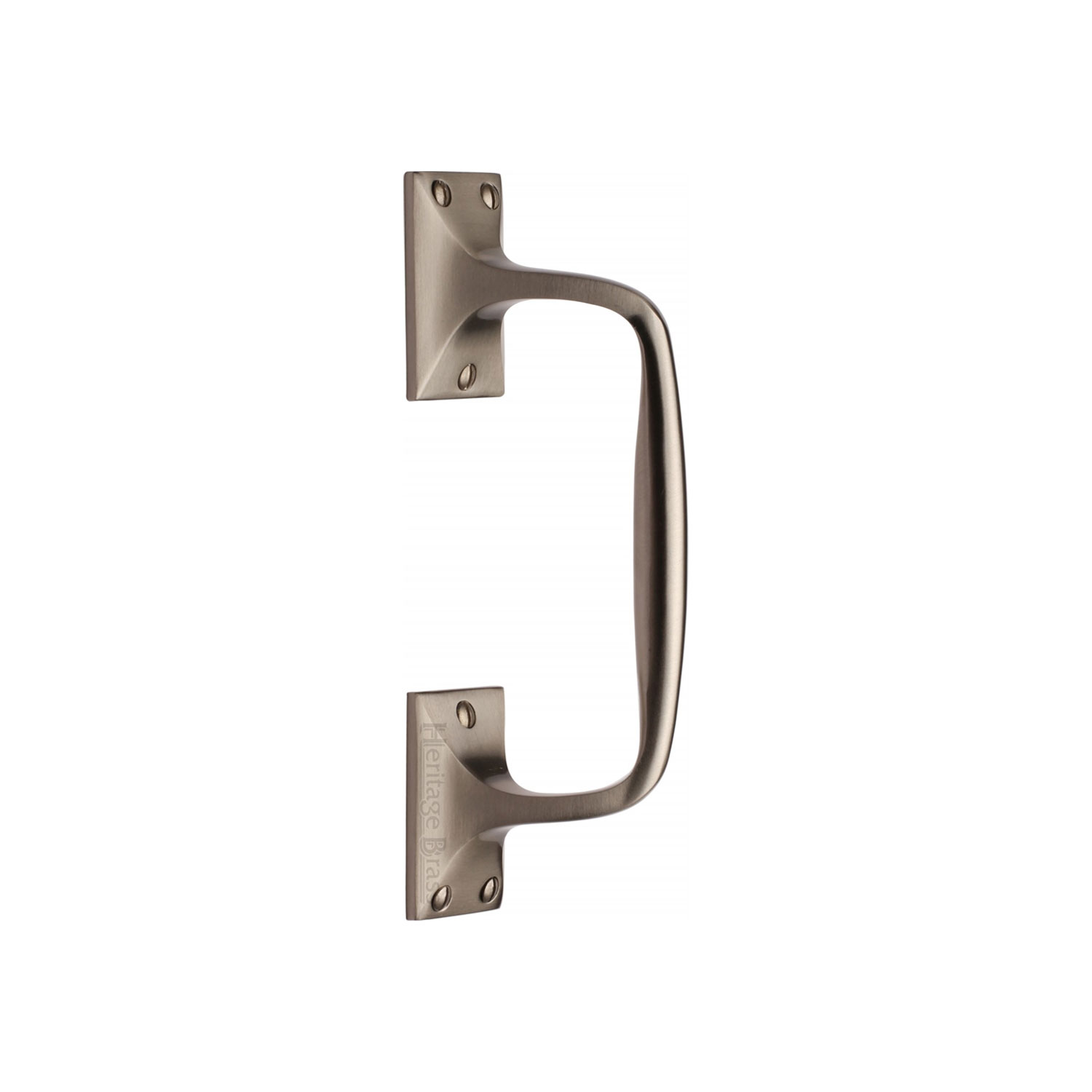 Heritage Brass Door Pull Handle Cranked Design 8"