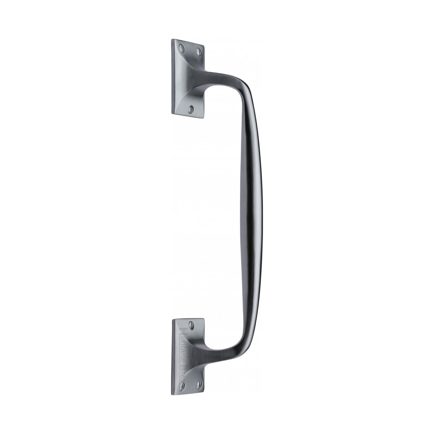 Heritage Brass Door Pull Handle Cranked Design 12"