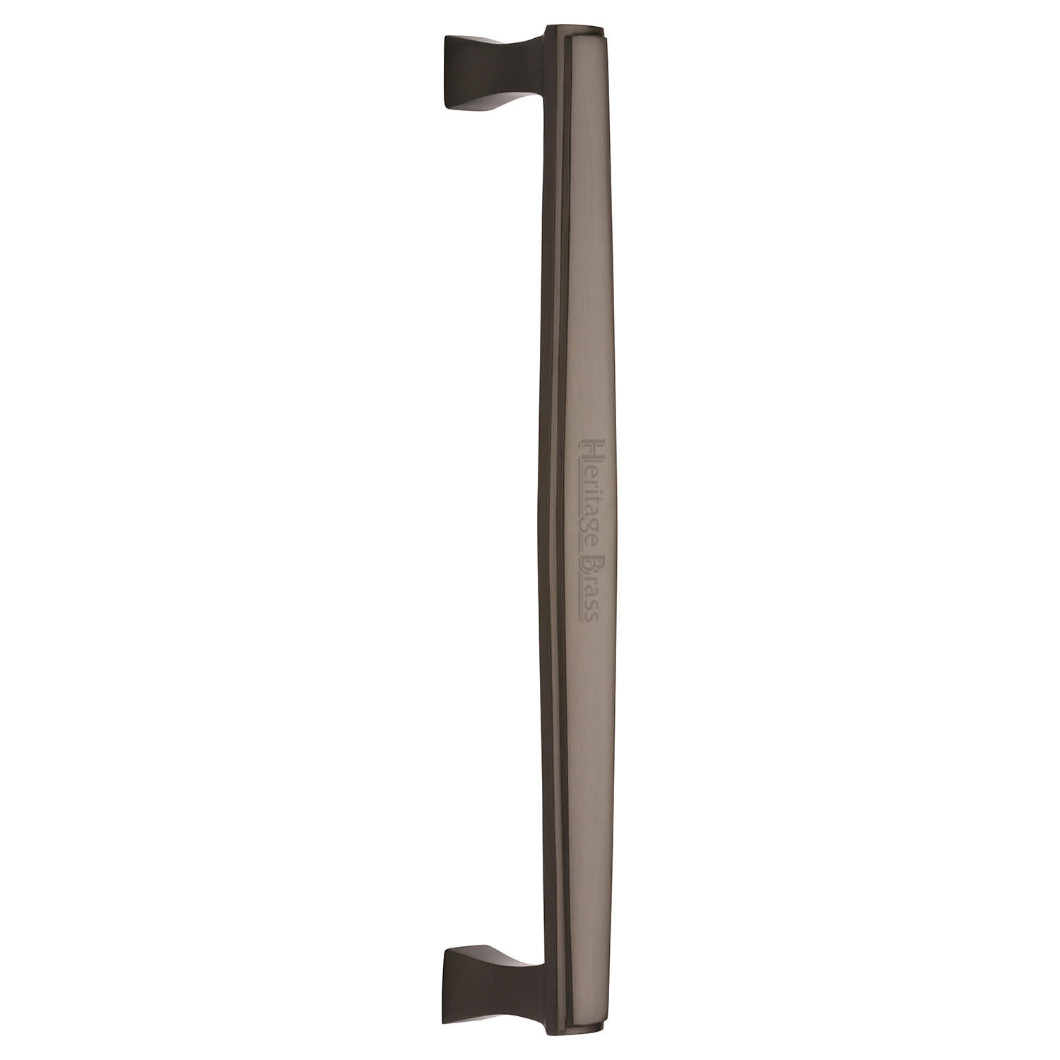 Heritage Brass Door Pull Handle Deco Design 305mm