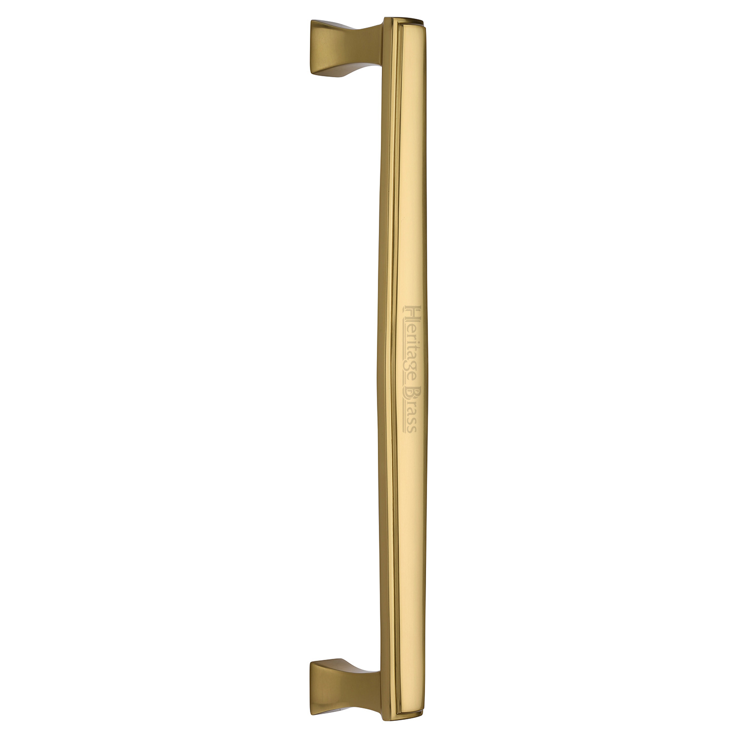 Heritage Brass Door Pull Handle Deco Design 305mm