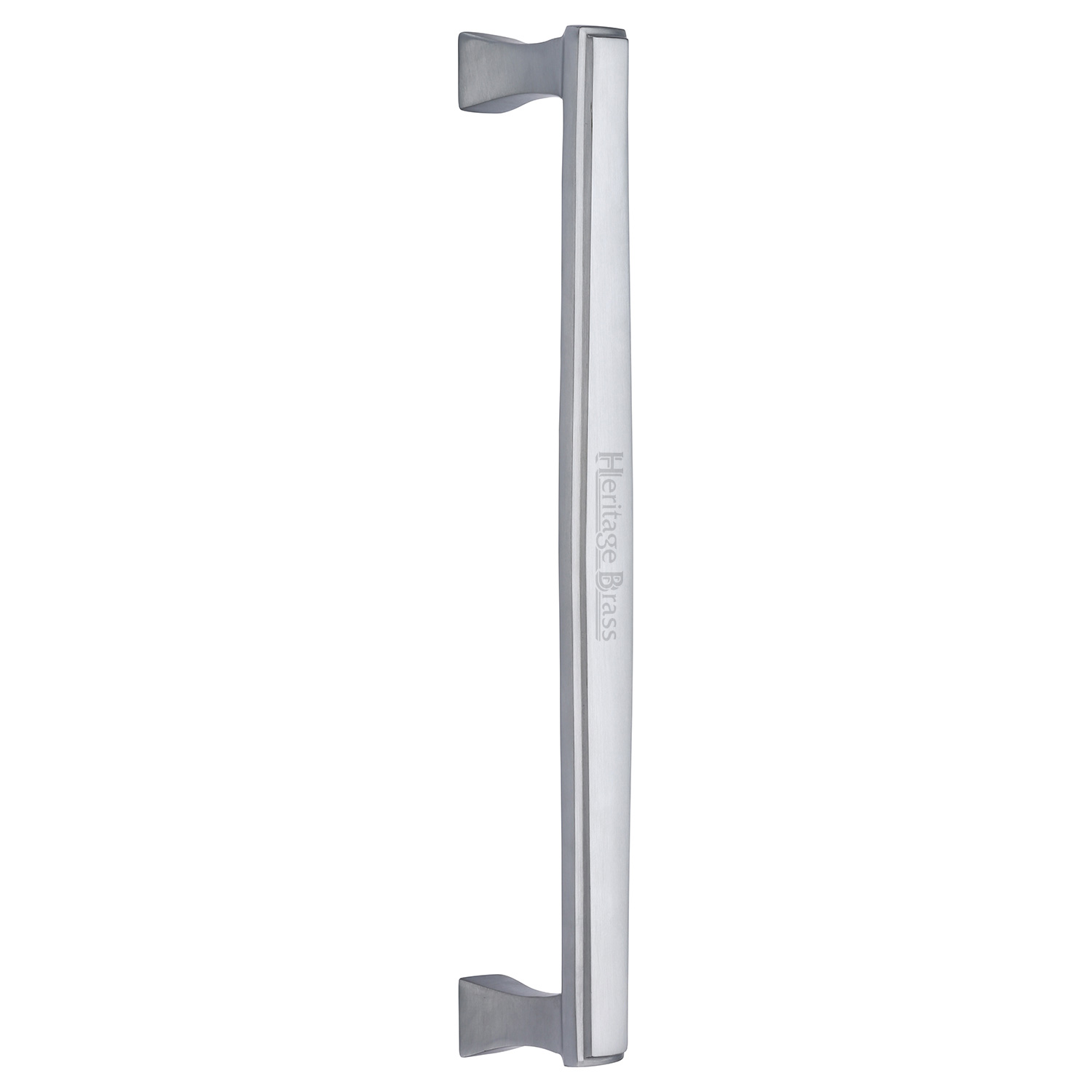 Heritage Brass Door Pull Handle Deco Design 305mm