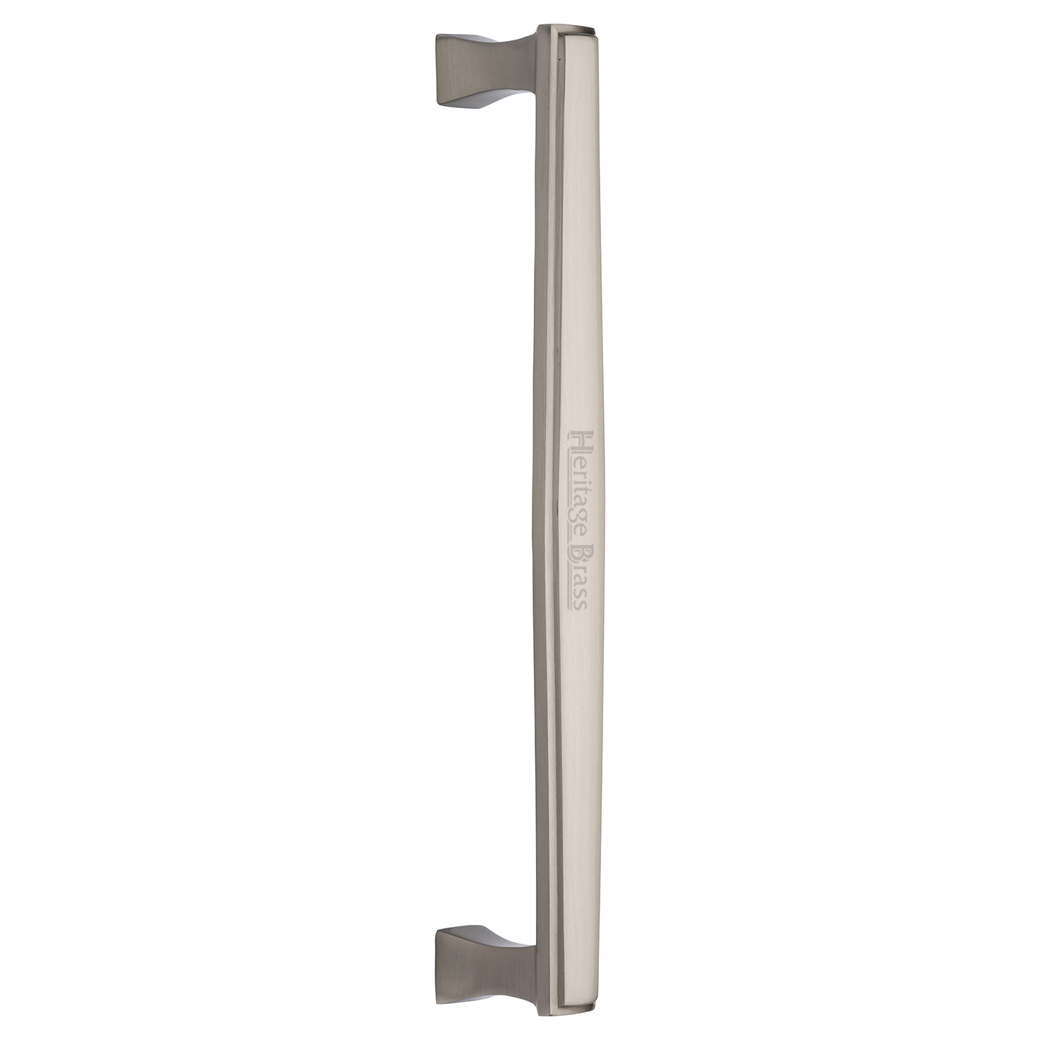 Heritage Brass Door Pull Handle Deco Design 305mm
