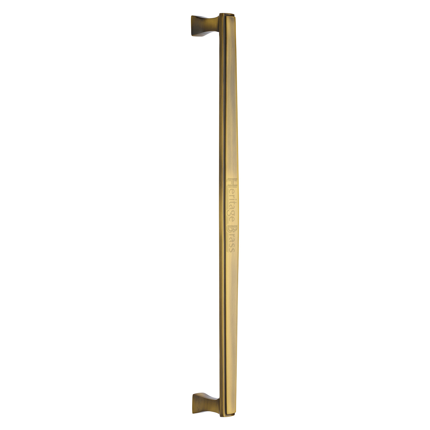 Heritage Brass Door Pull Handle Deco Design 483mm