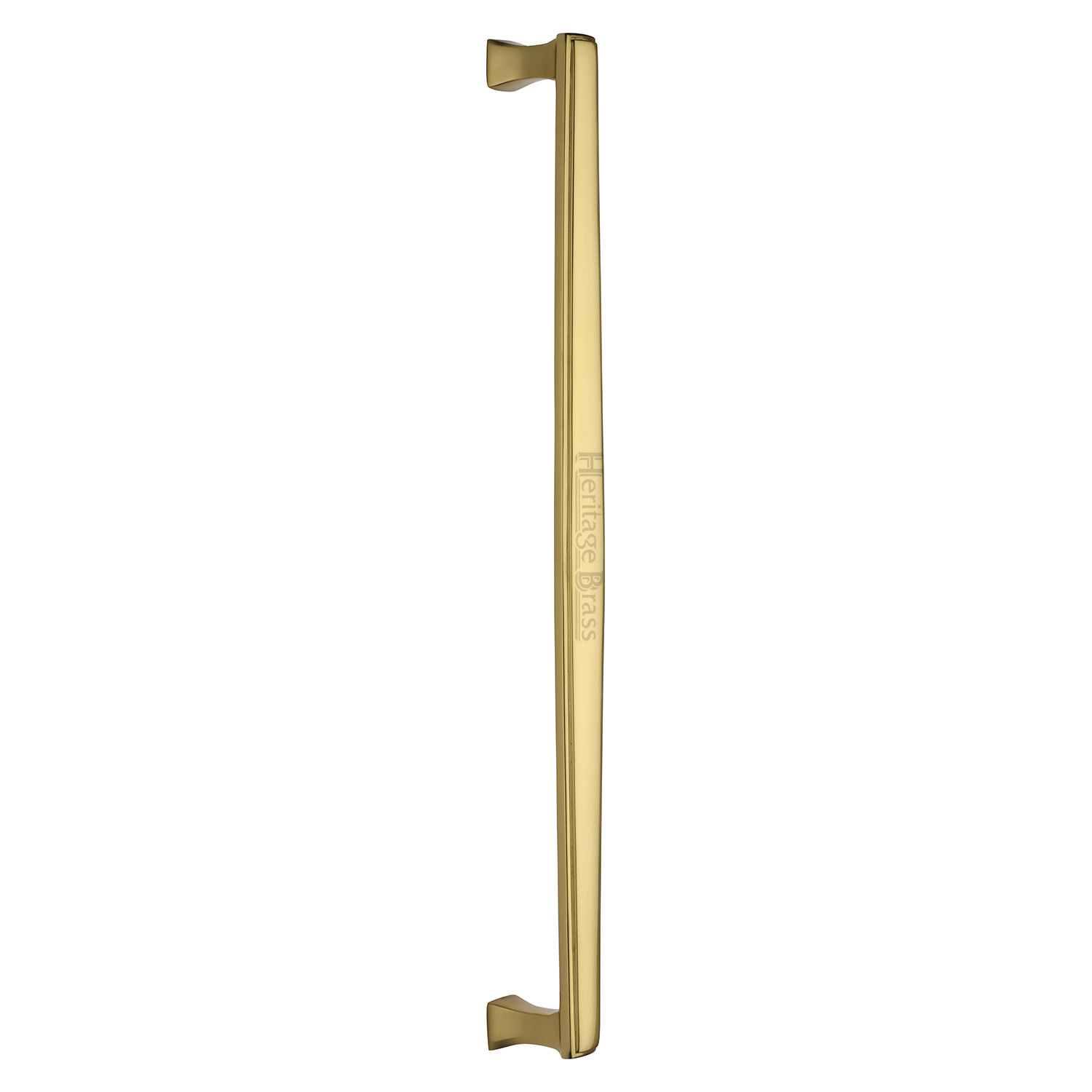 Heritage Brass Door Pull Handle Deco Design 483mm