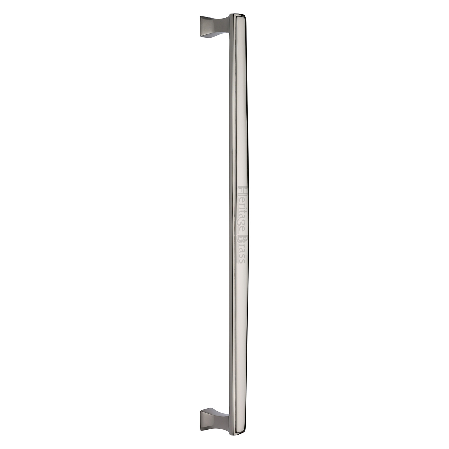 Heritage Brass Door Pull Handle Deco Design 483mm