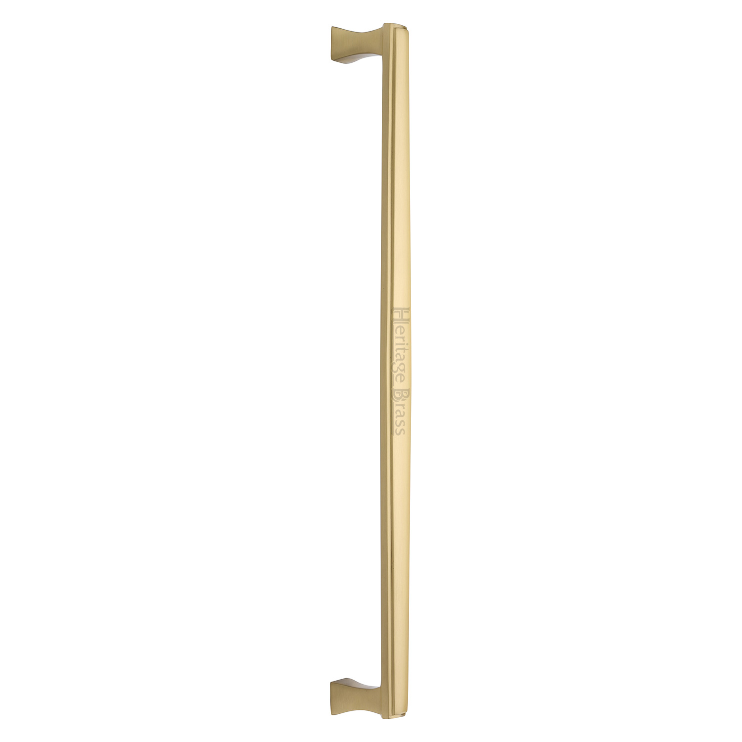 Heritage Brass Door Pull Handle Deco Design 483mm