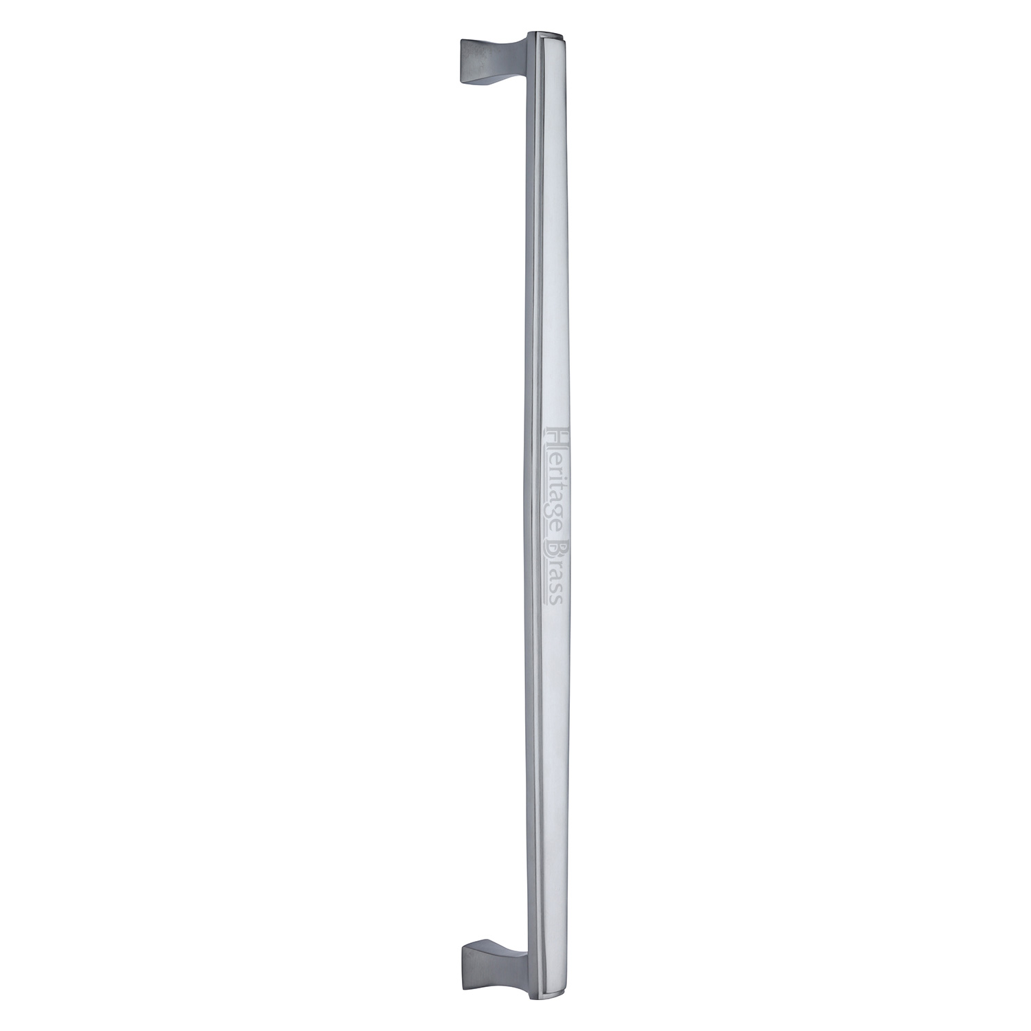 Heritage Brass Door Pull Handle Deco Design 483mm