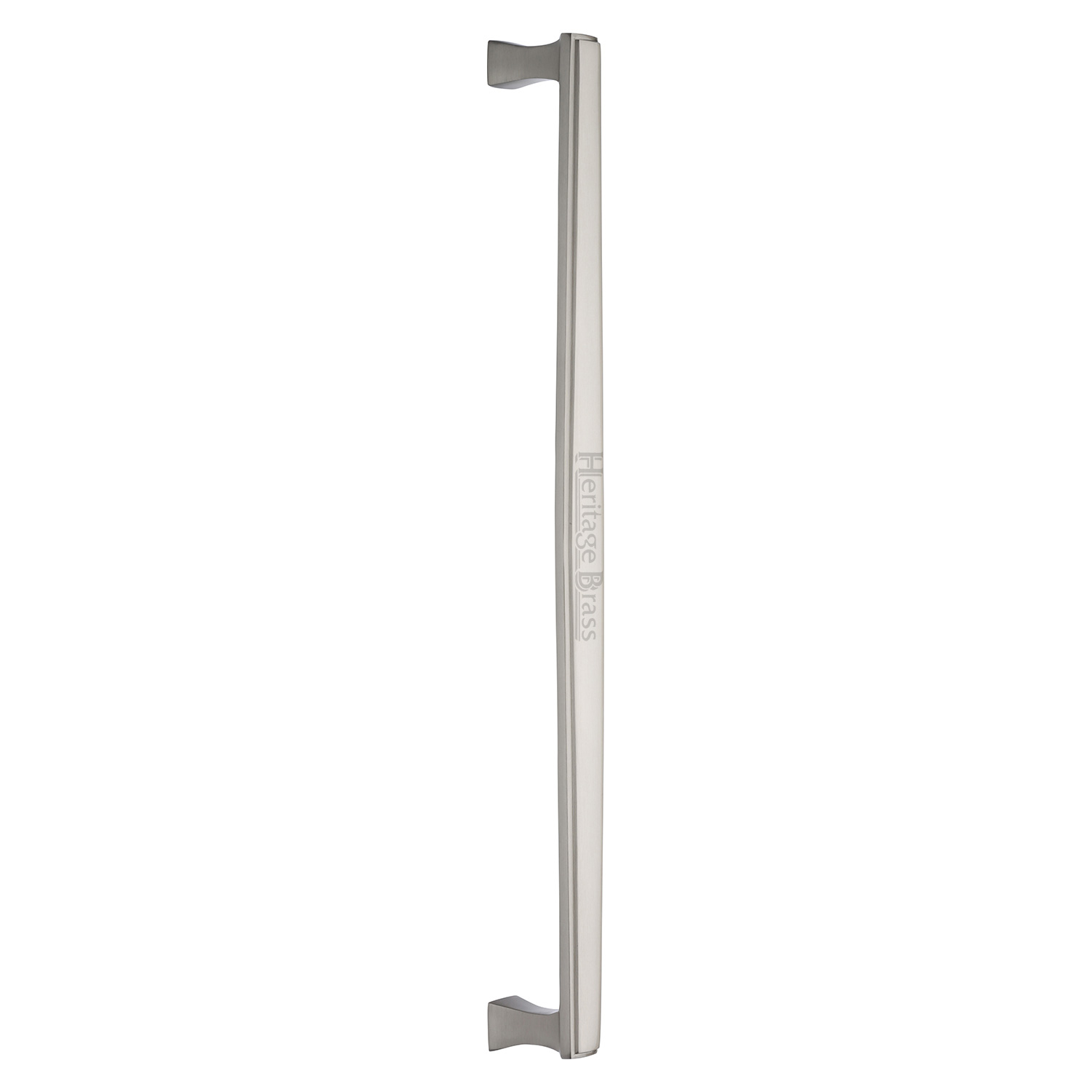 Heritage Brass Door Pull Handle Deco Design 483mm