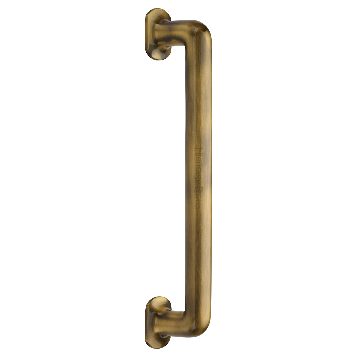 Heritage Brass Door Pull Handle Traditional Design 330mm