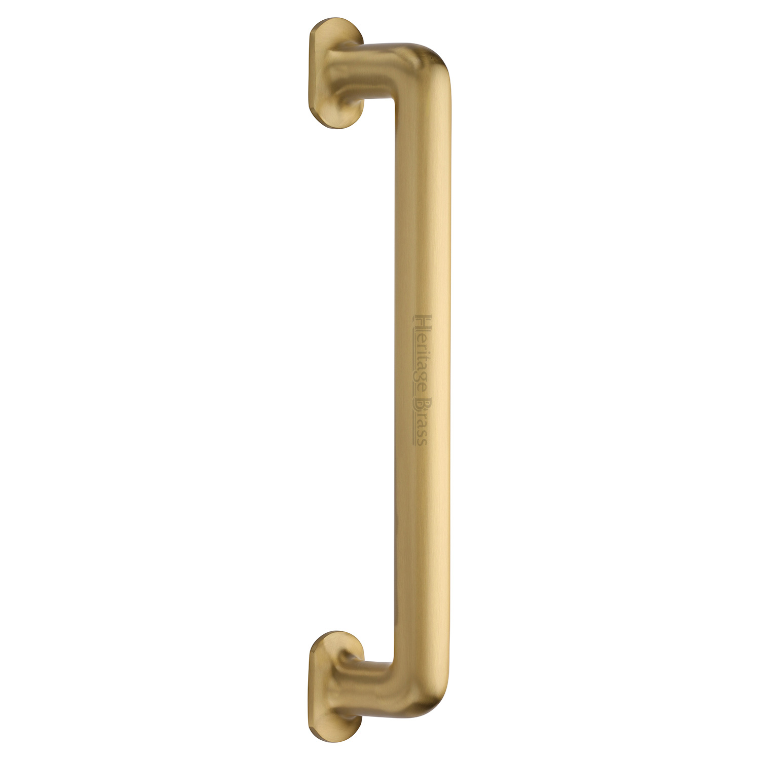 Heritage Brass Door Pull Handle Traditional Design 330mm