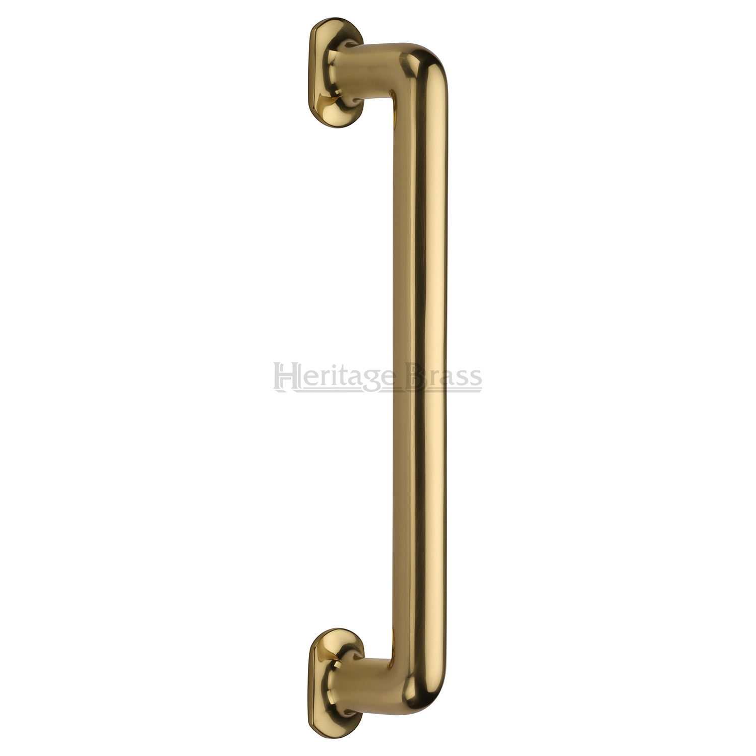 Heritage Brass Door Pull Handle Traditional Design 482mm
