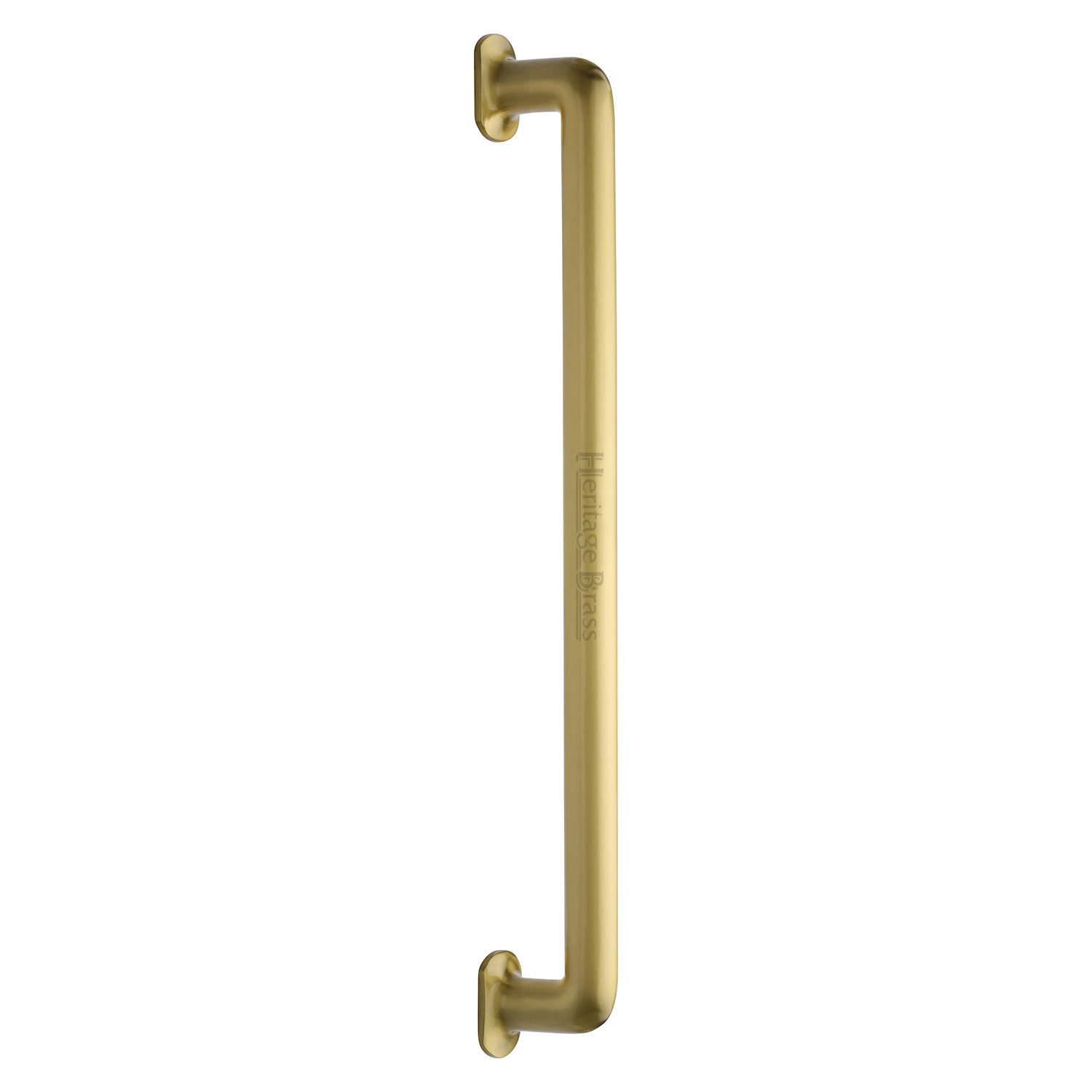 Heritage Brass Door Pull Handle Traditional Design 482mm