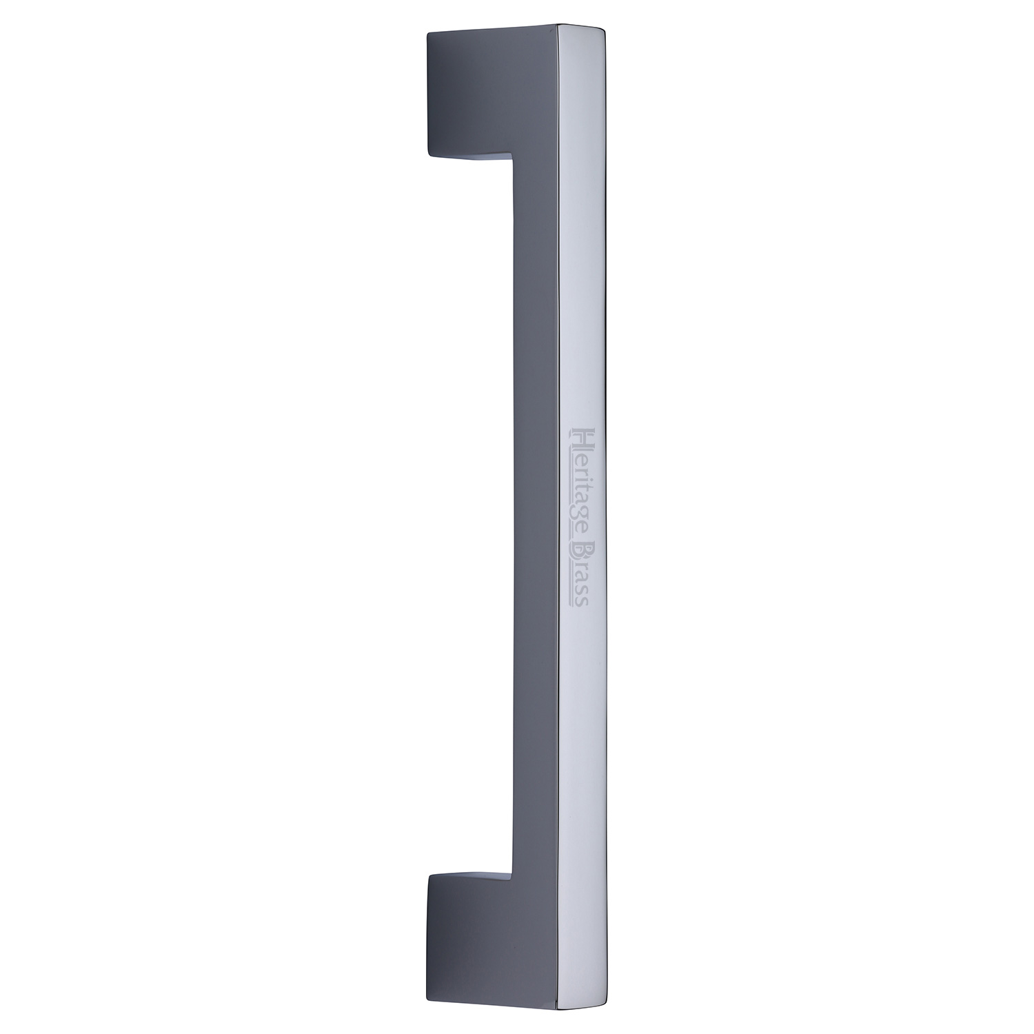 Heritage Brass Door Pull Handle Urban Design 305mm